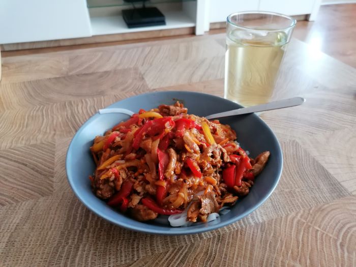 Wieprzowina po chińsku
                       