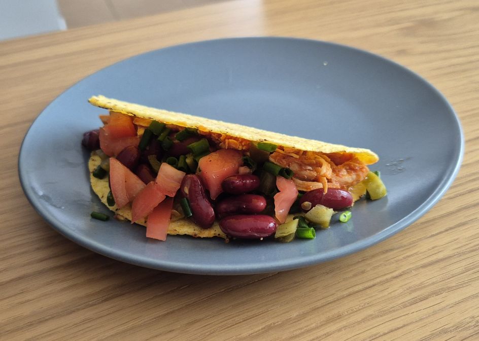 Tacos z szarpanym kurczakiem
                       
